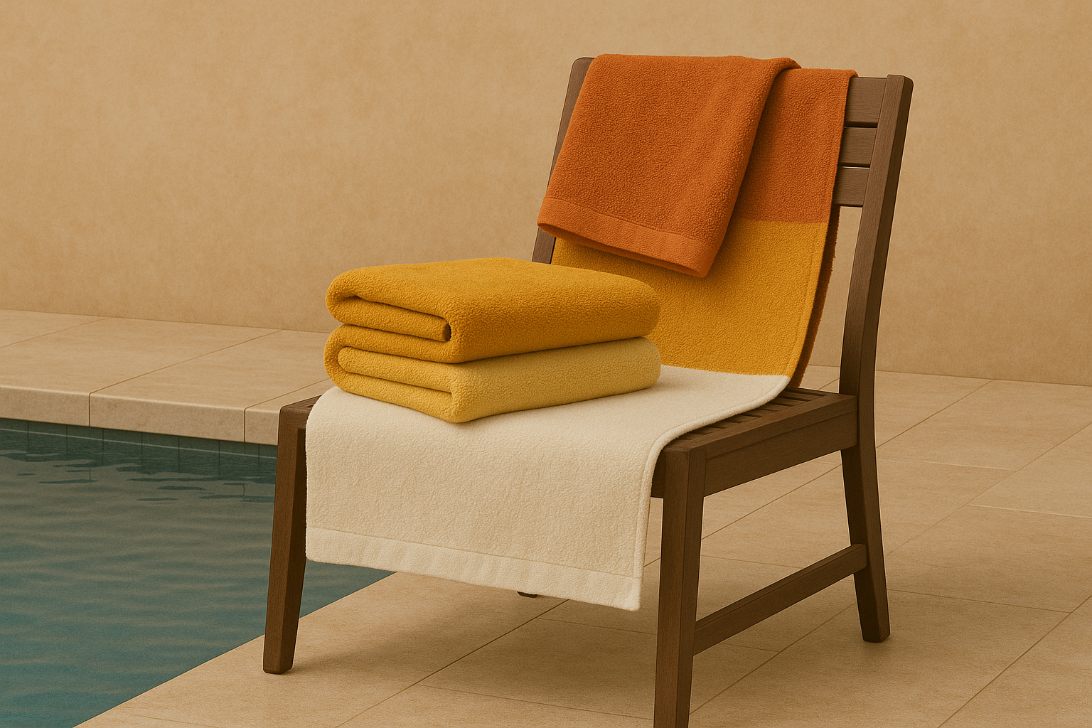 مناشف القطن المصبوغ طبيعياً